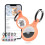 (Orange) PawView AirTag Holder & AirTag Keyring 13