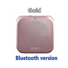 (gold) Bluetooth Portable Amplifier Amplifier Amplifier With Wired Microphone Amplifier Speaker Play Mp3 Teacher Training