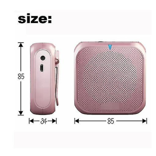 (gold) Bluetooth Portable Amplifier Amplifier Amplifier With Wired Microphone Amplifier Speaker Play Mp3 Teacher Training 2