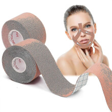 (Skin Color) Face Lift Tape Anti Wrinkle Face Eye Neck Lift Tape Wrinkle Patches For Firming And Tightening Skin Xinda