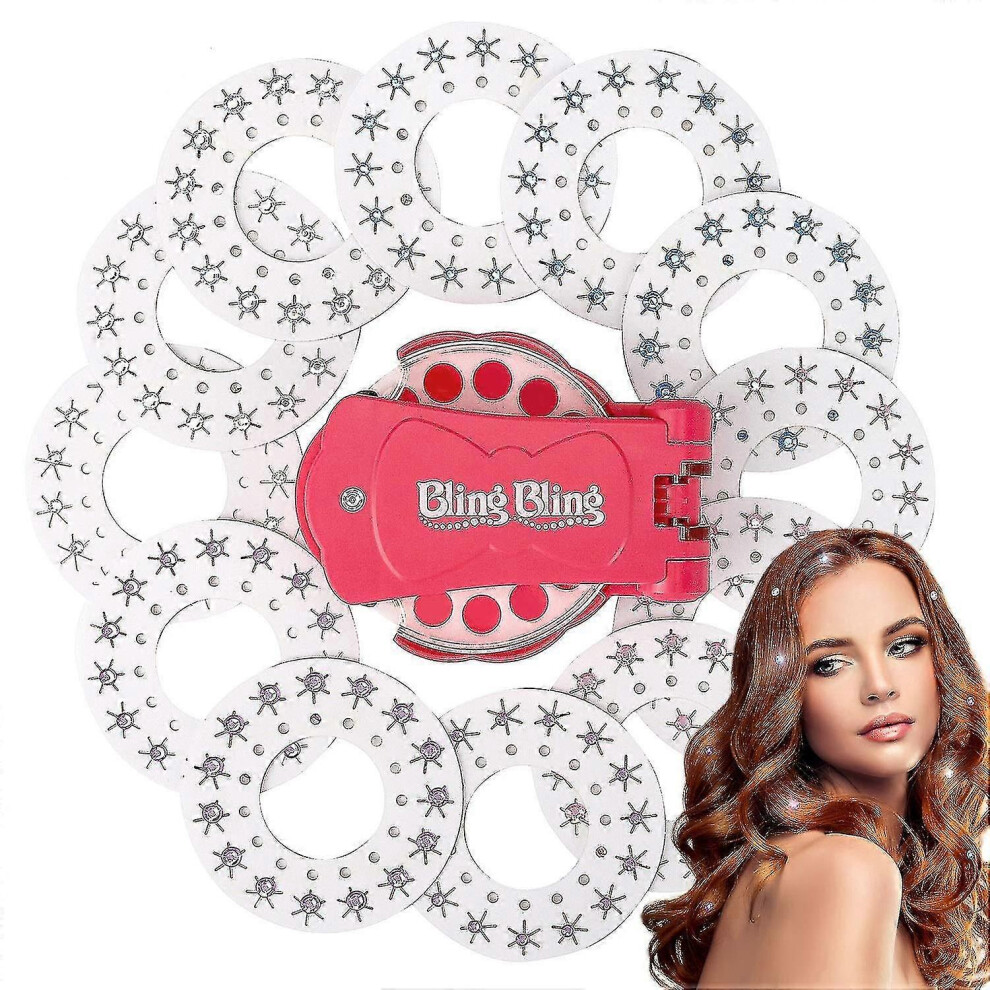 180 Blinger Diamond Styler Kit Collection Toy Glam Styling Tool with Gems for Kids Girls Ladys Women Make Up