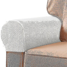 (White) Armrest Covers Sofa Armrest Protector Armrest Chair Covers Sofa Arm Covers