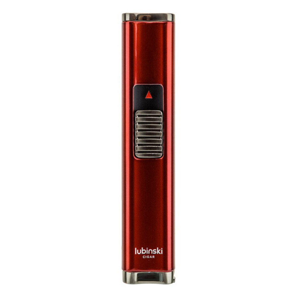 Yeuligo Red (Red) Cigar Lighter Double Direct Punch Multi-Function Cigarette Holder Measuring Belt Tapper Lighter