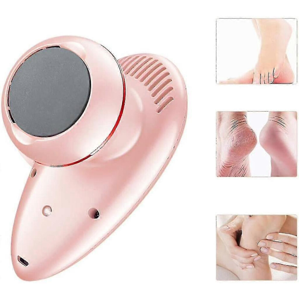 Portable Electric Vacuum Adsorption Foot Grinder with Usb Rechargeable Skin Care Tools for Dead Skin