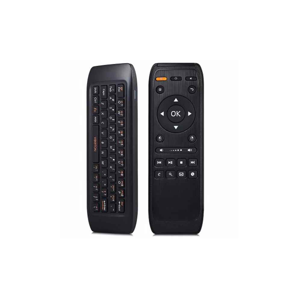 Viboton Kb 91 2.4Ghz Air Mouse Wireless Keyboard Remote Control With Li Ion Battery Usb Receiver 6909806626213