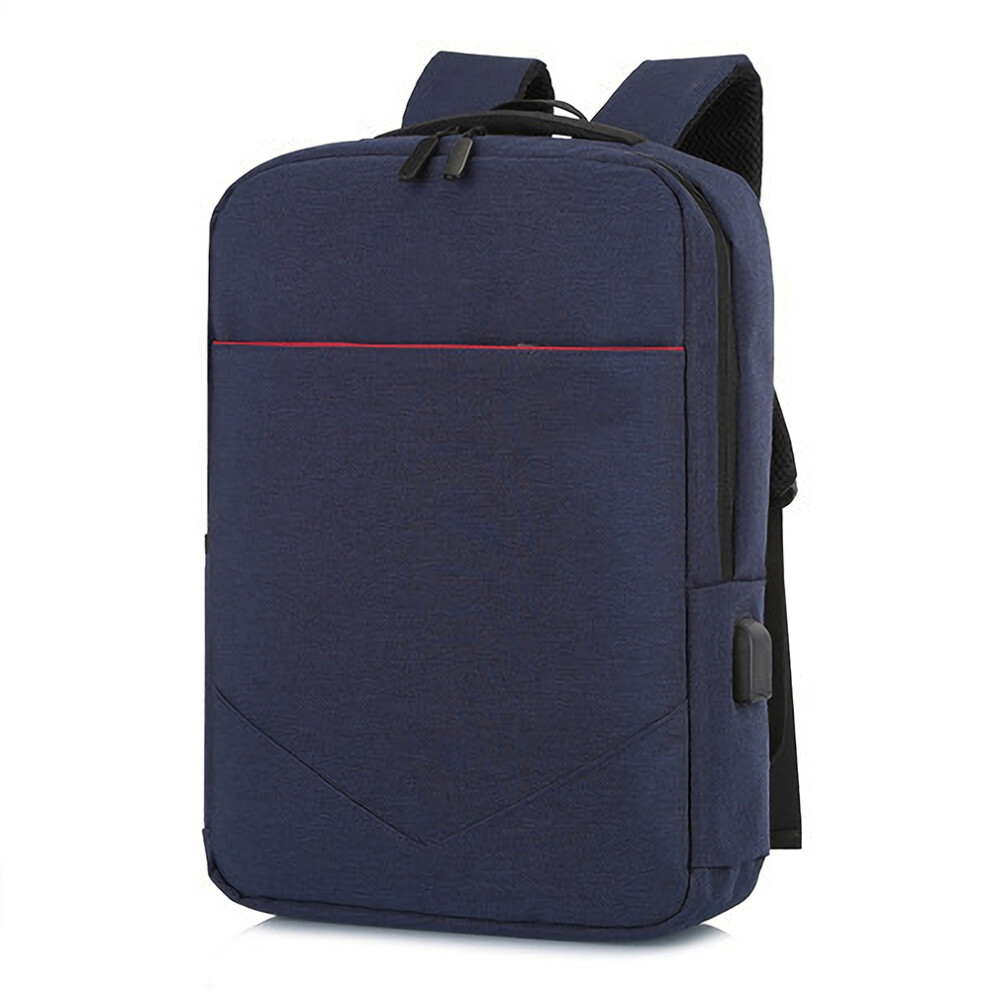 Flamehorse Laptop Bag Backpack Pure Color Business Casual Backpack Usb Charging Travel Shoulders Bag 192066171470