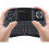 iPazzPort KP 810 21BTL Wireless bluetooth Backlit Multi language Black Mini Keyboard Air Mouse 10