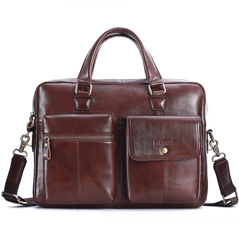Large Capacity Backpack Simple Outdoors Style Laptop Bag For 14 Inch Notebook 791345318676