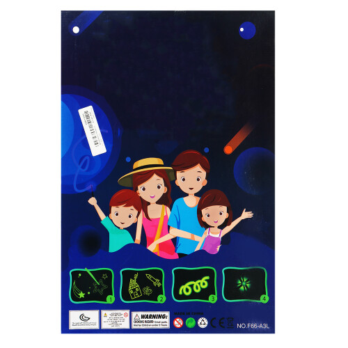 A3   A4   A5 Repainted Luminous Hand Writing Drawing Board with Copy Cardboard 1