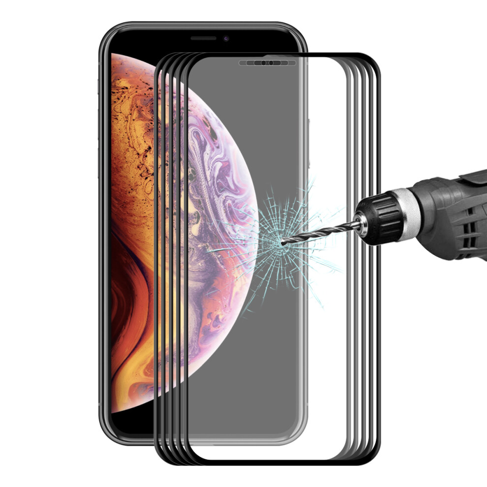 5 Packs Bakeey Screen Protector For Iphone Xs Max Iphone 11 Pro Max 3D Soft Edge Carbon Fiber Tempered Glass Film 6900038373814