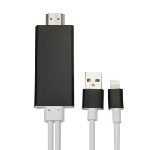 L0 1 for Lightning to HD Wired HD Cable Display Dongle Stick for IOS