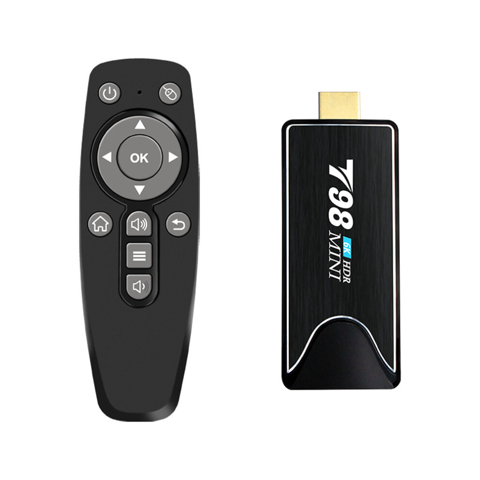 T98 Mini Allwinner H6 2Gb Ram 8Gb Rom 2.4G Wifi Bluetooth 4.0 Android 9.0 4K 6K H.265 Hdr Smart Tv Stick Portable Streaming Media Player 710954599832
