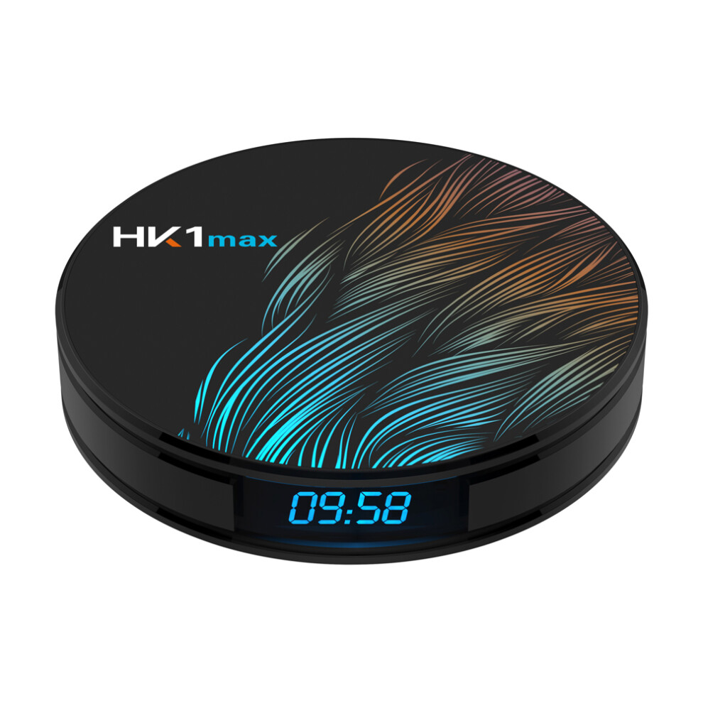 Hk1 Max Rk3328 4Gb 64Gb Android 9.0 5G Wifi Bluetooth 4.0 4K Vp9 H.265 Hdr10 Tv Box With Time Display 3345535889674