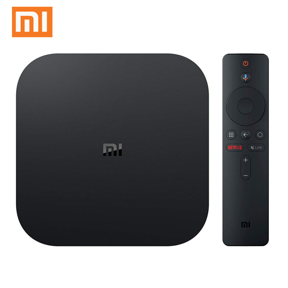 Xiaomi Mi Box S 2Gb Ddr3 8Gb 4K Ultra Hd Hdr Android 9.0 5G Wifi Bluetooth 4.2 Tv Box Streaming Media Player With Voice Control Global Version