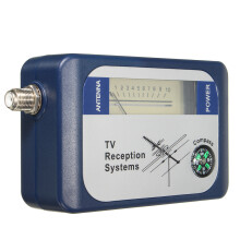 SF95DT DVB T Finder Digital Aerial Terrestrial TV Antenna Signal Strength Meter Compass