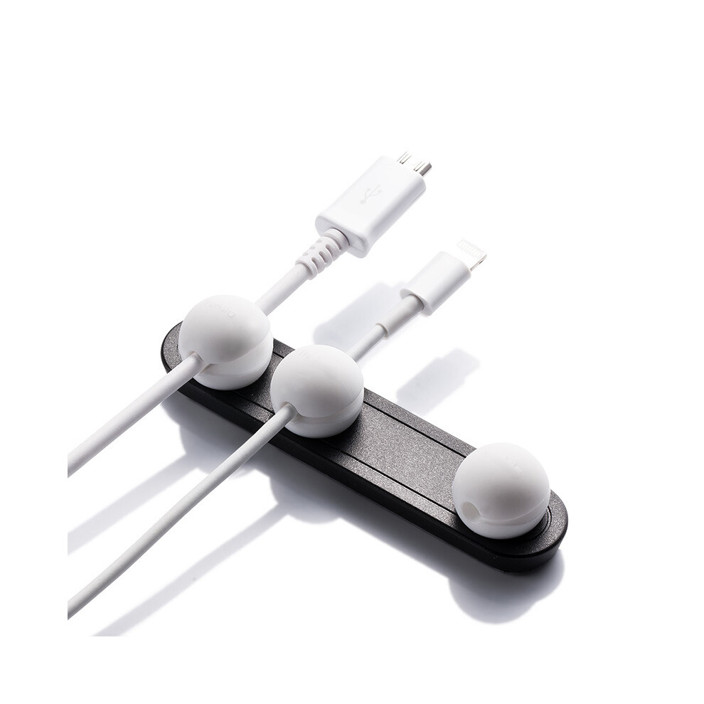 Bakeey R 004 Magnetic Multifunctional Wire Data Line Winder Earphone Cable Organizer Desktop Wire Control Management Clip For Mouse Earphone Usb Cable 6900064415649
