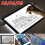 A3 A4 A5 LED Light Box Tracing Drawing Board Art Design Pad Slim Lightbox USB Projector 2