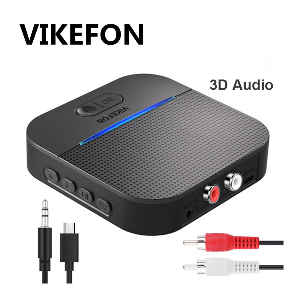 Bakeey B16 Bluetooth 5.0 Rca Receiver With 3D Surround Low Latency 3.5Mm Jack Aux Wireless Adapter Car Audio Transmitter 6402368625460