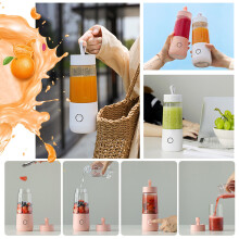 Bakeey 380ml Mini Portable USB Electric Fruit Juicer Rechargeable Blender Power Bank
