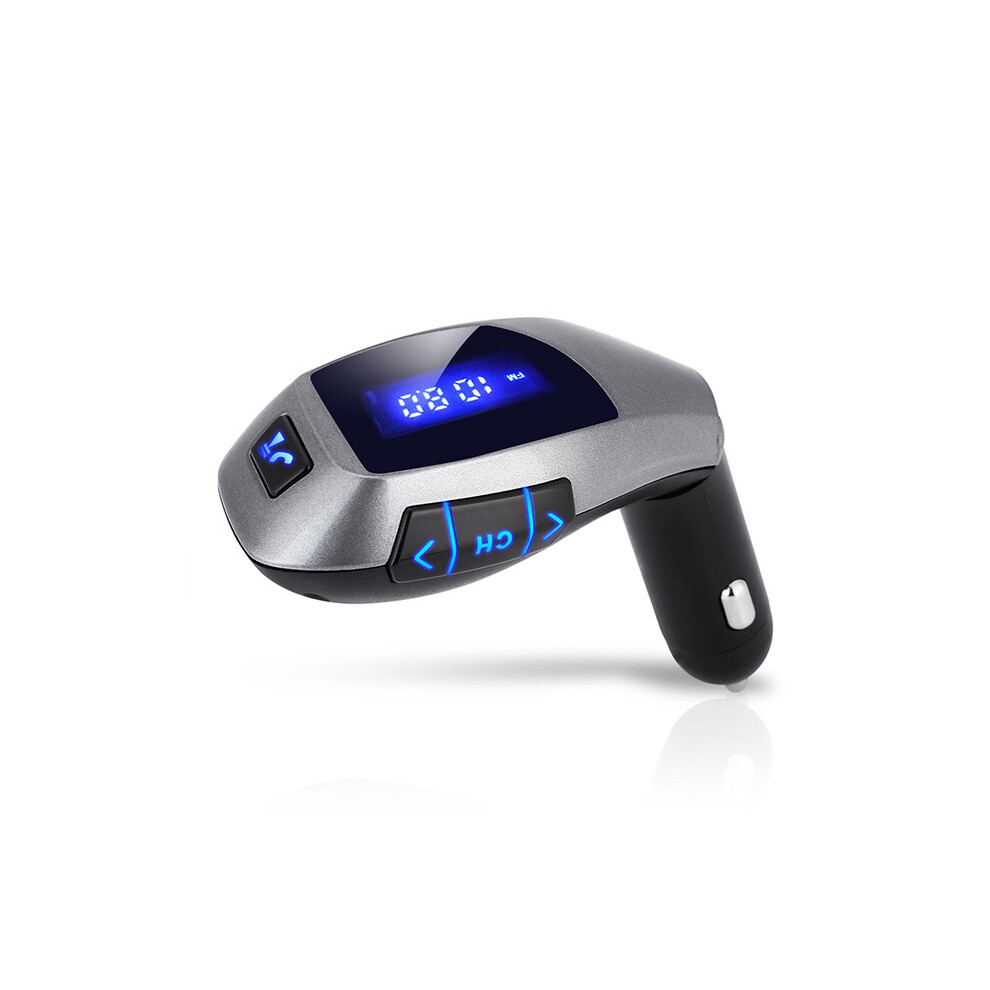 X5 Fm Car Bluetooth Kit Wireless Transmitter Radio Adapter Handsfree Music Mp3 Player For Smartphone 309787631804