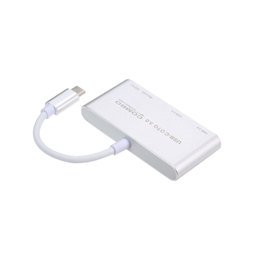 Bakeey 5 In 1 Usb 3.1 Type C Sd Tf Card Reader Hub Otg Multi Spliter Adapter For Macbook Pro Air Tablet Laptop 791323585168