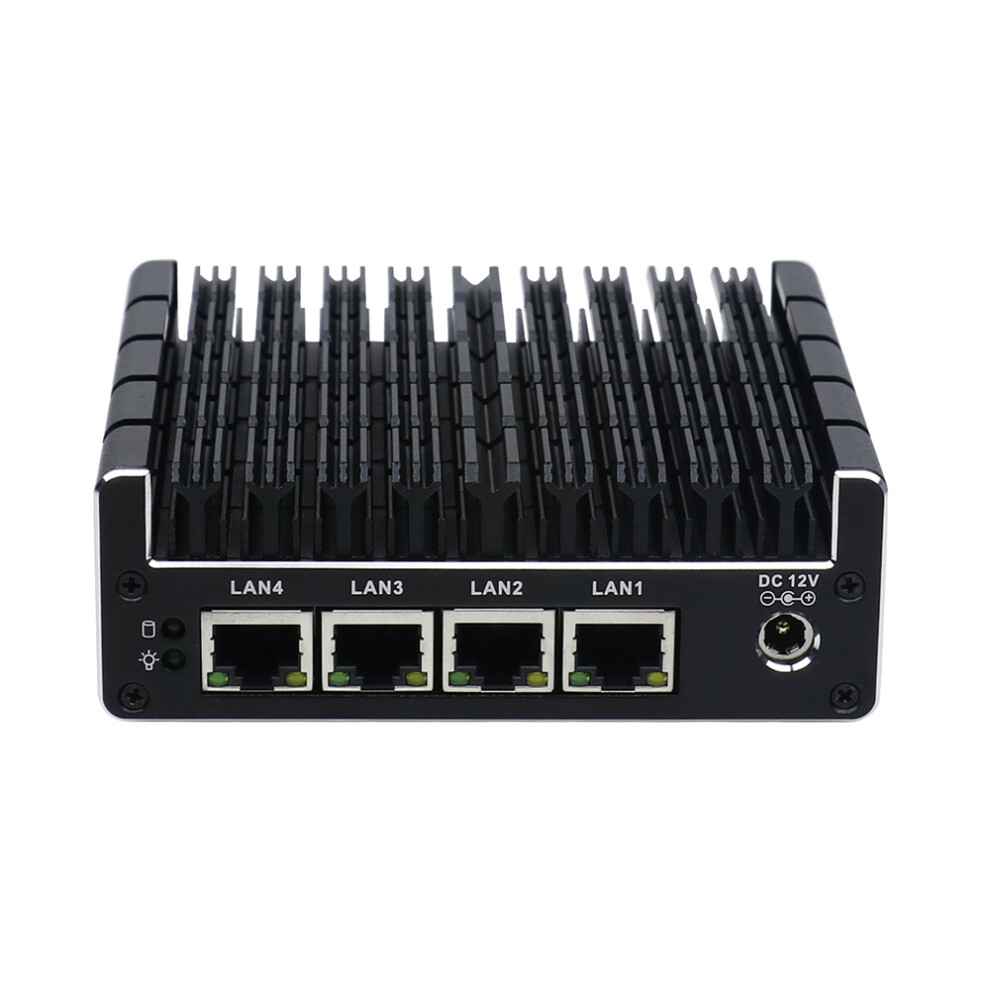 Xsk Nuc Intel Celeron J3160 4Gb+64Gb 128Gb Ssd Mini Pc Quad Core 1.6Ghz To 2.24Ghz Pfsense Aes Ni Black 6900063618034