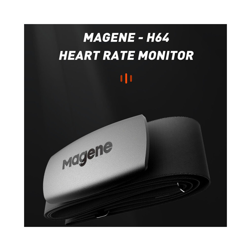 Magene Mover H64 Dual Mode ANT+ & Bluetooth 4.0 Heart Rate Sensor With Chest Strap Computer Bike Wahoo Garmin Sports