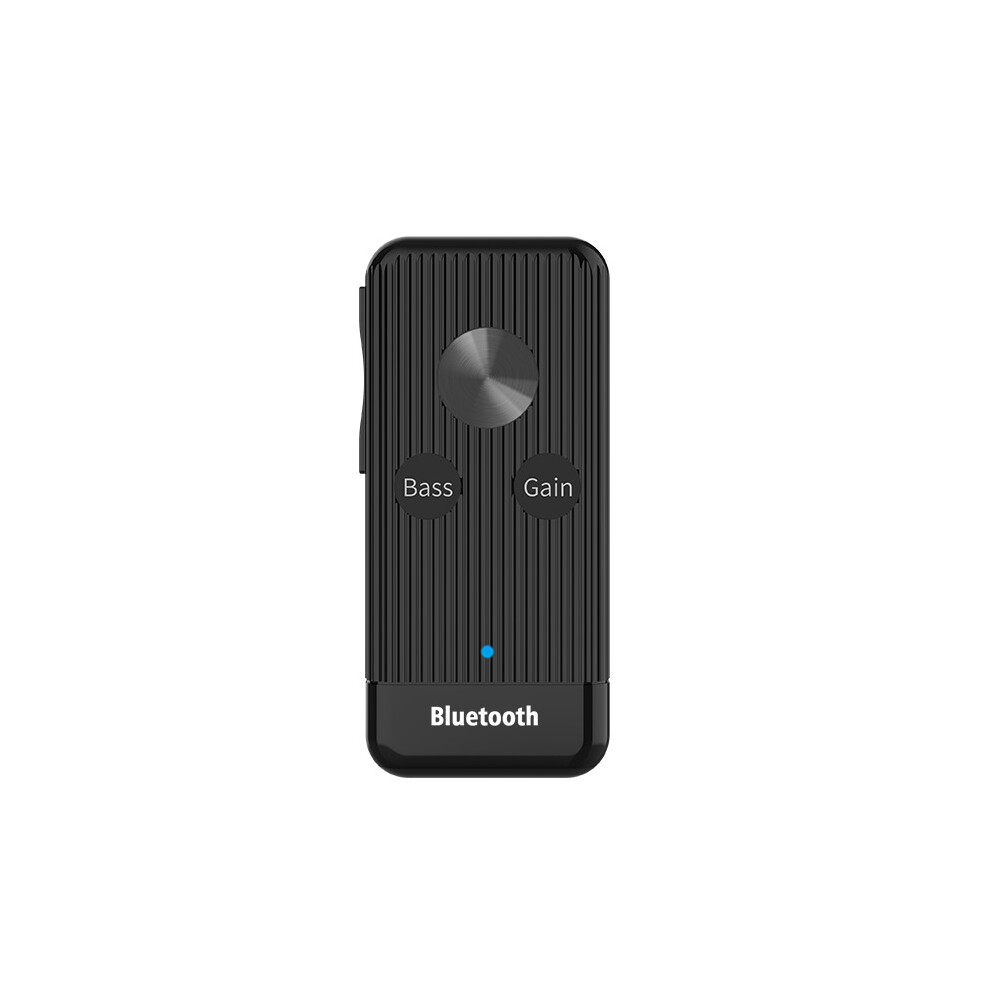 Bakeey Bluetooth 5.0 Receiver 3.5Mm Aux Wireless Adapter Bass Audio Noise Cancel With Mic For Headphone Speaker Support Tf Card 6907153935743