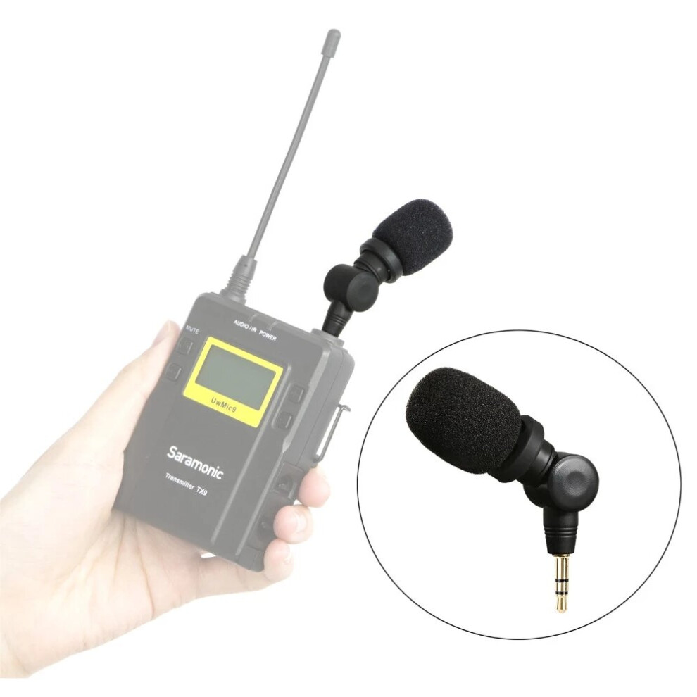 Saramonic Sr Xm1 Plug And Play 3.5Mm Wireless Omnidirectional Microphone For Video Mic For Dslr Camcorder Camixer Smartmixer Lavmic Smartrig 761973673287