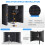Foldable Microphone Acoustic Isolation Shield Acoustic Foams Studio Panel for Recording Live Broadcast Microphone Accessories 8