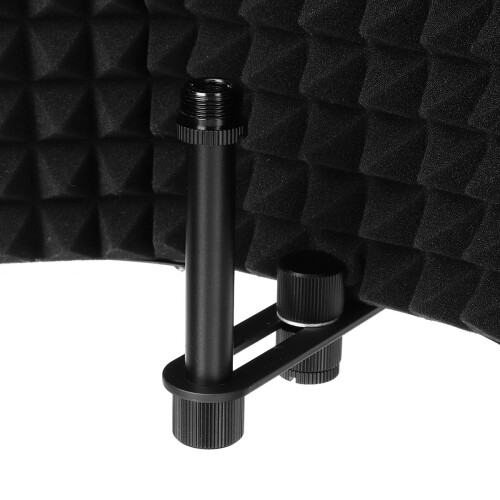 Foldable Microphone Acoustic Isolation Shield Acoustic Foams Studio Panel for Recording Live Broadcast Microphone Accessories 1