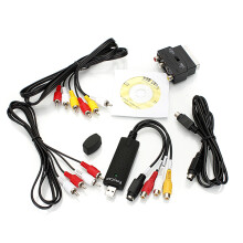 TV DVD Audio Video Grabber Stick Digitization Cable Scart Adapter