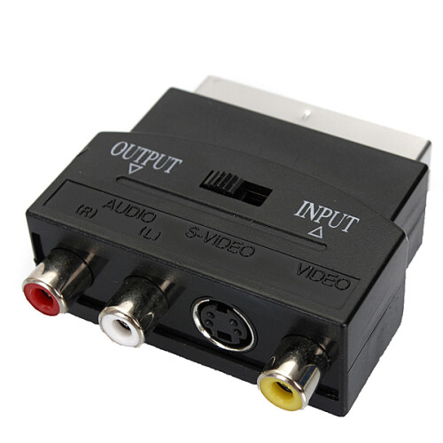 TV DVD Audio Video Grabber Stick Digitization Cable Scart Adapter 1