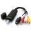 TV DVD Audio Video Grabber Stick Digitization Cable Scart Adapter 6
