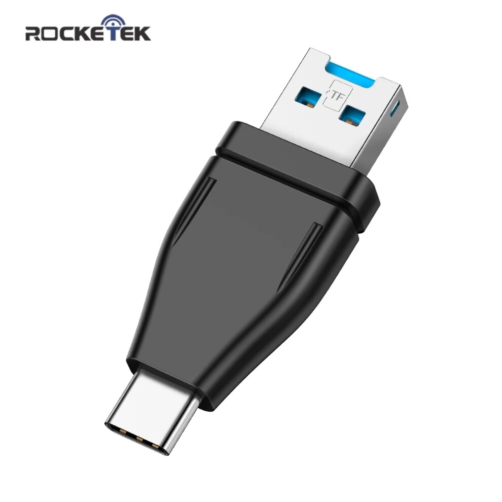 Rocketek Cr16 Type C Usb 3.0 Adapter Otg Memory Card Reader For Computer Laptop Oneplus 8Pro 8T Huawei P40 Mate40 Pro 6906143035364