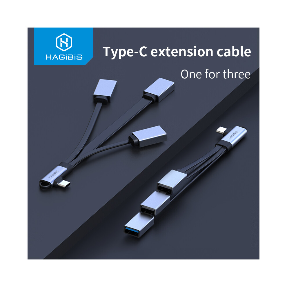 Hagibis Usb C Cable Otg Adapter Type C To Usb 3.0 2.0 Male To Usb Female U Disk Converter For Huawei P30 P40 Pro Mi10 Note 9S 6900073013850