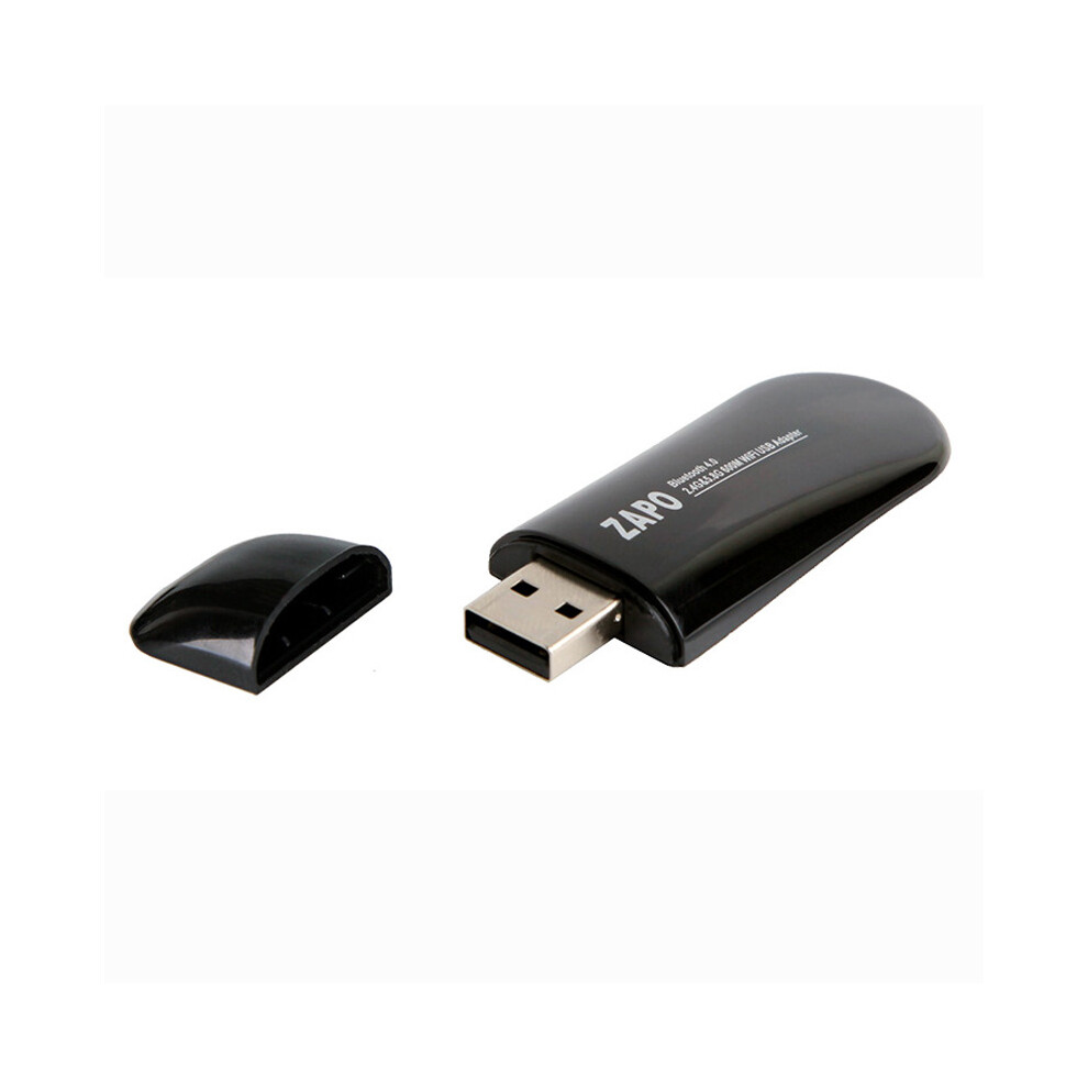 Zapo W67s 600M Wireless Network Card 2.4G & 5.8G Dual Frequency Wireless Wifi Bluetooth Receiver Network Card 657637423735