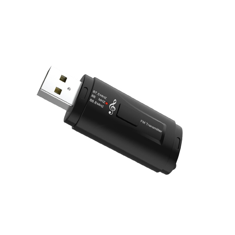 Bakeey Bluetooth 5.0 Usb Fm Mp3 Transmitter 3.5Mm Aux Stereo Receiver Adapter For Iphone 8Plus Xs 11Pro Huawei P30 Pro Universal Car Laptop 6906139835510