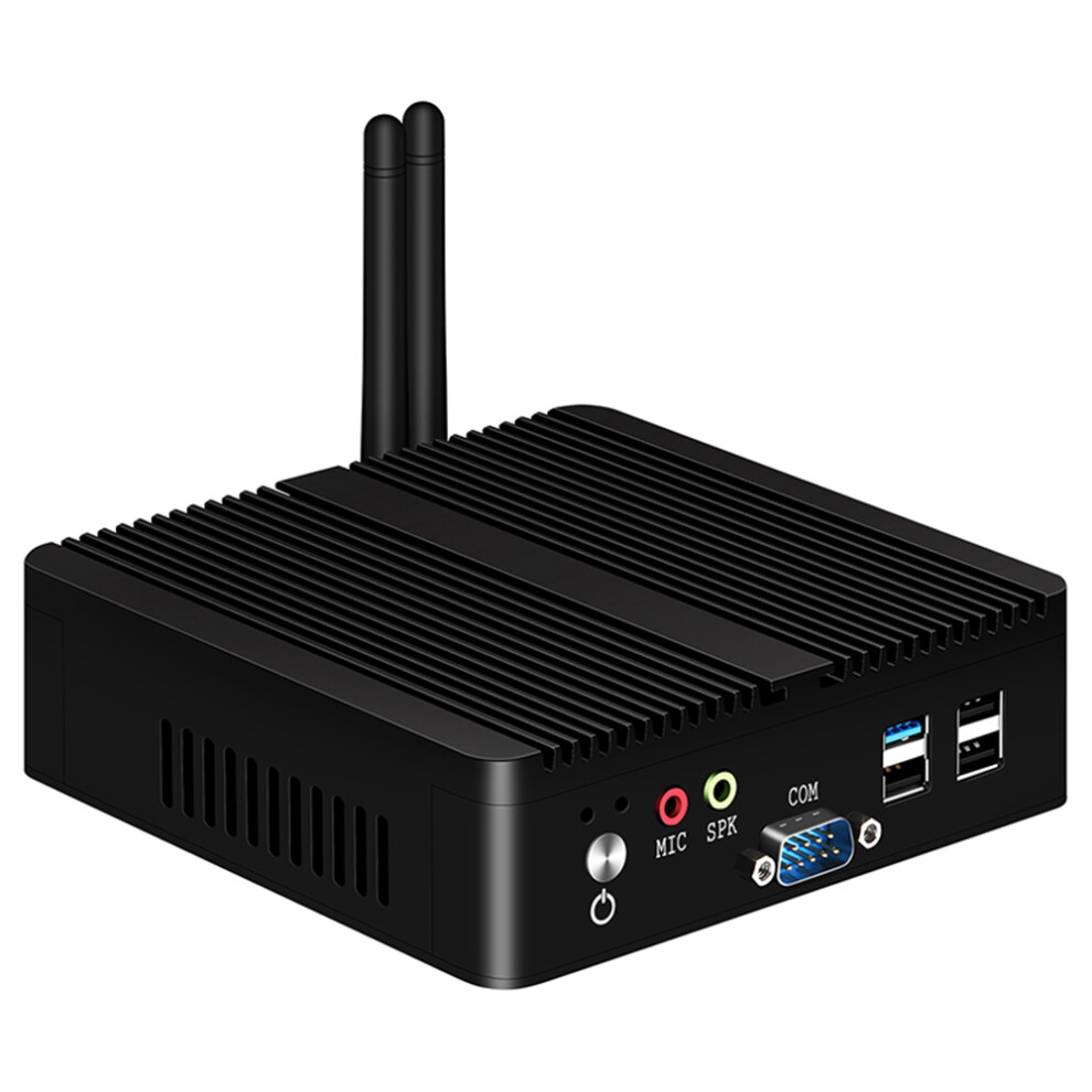 Xcy X30a Mini Pc 2Gb+30Gb Intel Celeron N2810 1.58Ghz Fanless Win 10 Linux Pfsense Dual Gigabit Ethernet 300Mbps Wifi Hdmi Vga Rs232 Industrial Pc 821320121141