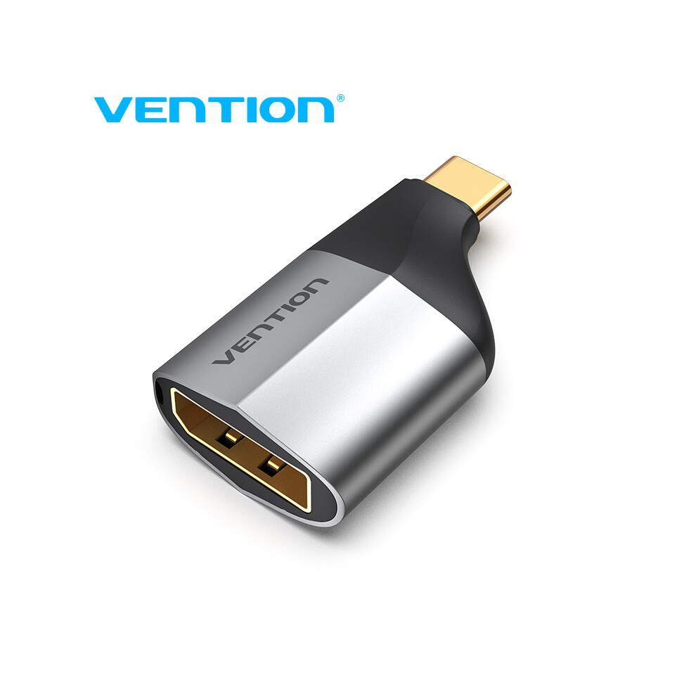 Vention Usb C To Display Port Adapter 4K Type C To Dp Cable Converter For Macbook Huawei P30 P40 Pro Mi10 Note 9S Oneplus 8Pro 682365276117