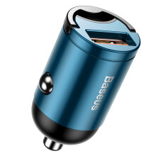 Baseus LED Mini QC4.0 PD3.0 30W 12 24V Type C Fast Charging Quick Car Charger for Samsung S10+ 9T Note8 HUAWEI P30Pro