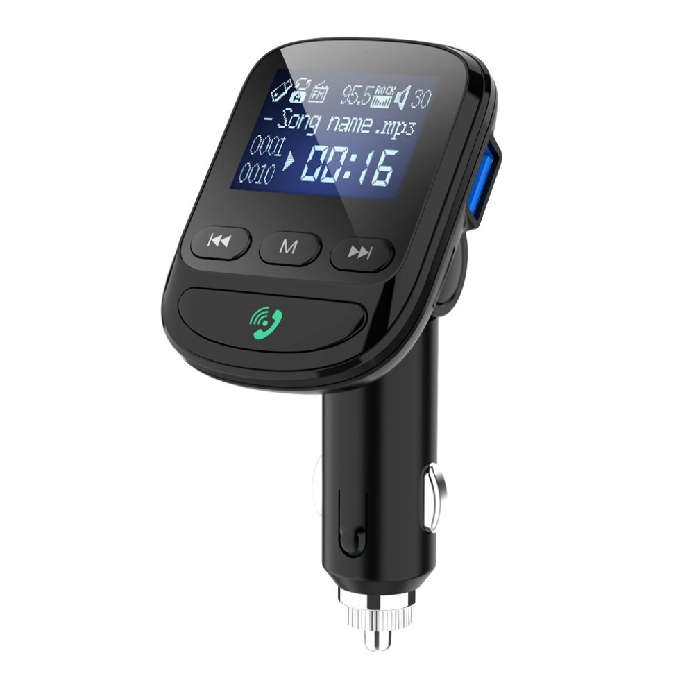 Bakeey Digital Display Usb Car Charger Mp3 Player Multi Function Bluetooth 5.0 Receiver Fm Transmitter For Iphone Xs 11Pro Huawei P30 P40 Pro 6906143203718