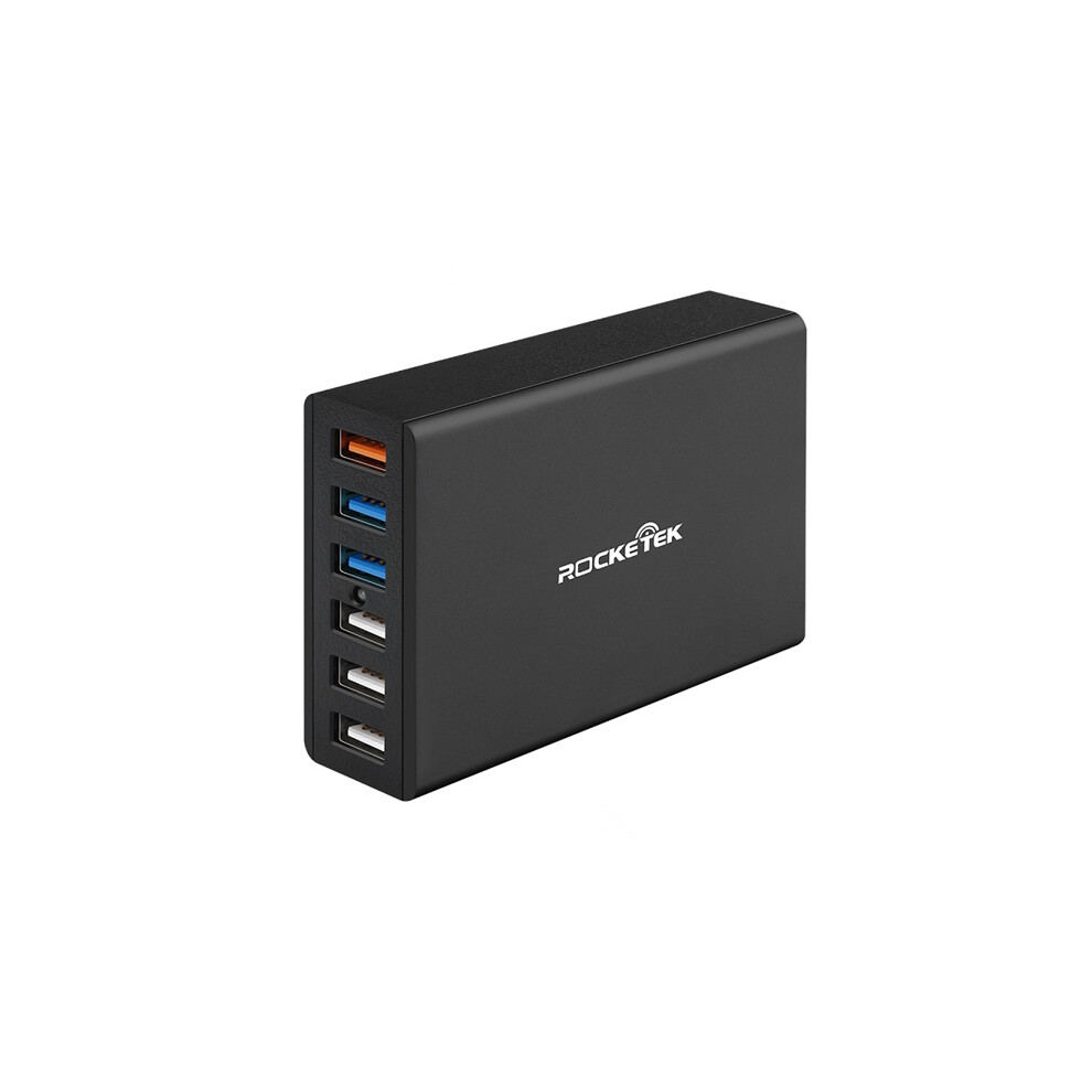Bakeey 6 Usb Ports Qc3.0 Fast Desktop Usb Charger Eu Plug For Oneplus 6 Xiaomi Mi8 Pocophone F1 S9 6906136468346