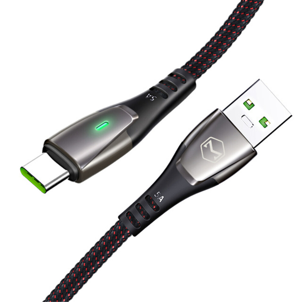 Mcdodo 40W 5A Qc4.0 Usb C Cable Scp Type C Nylon Braided Data Sync Cord Line For Samsung Galaxy S20 Ultra Huawei P30 Pro Mi10 Note 9S 6900069346863