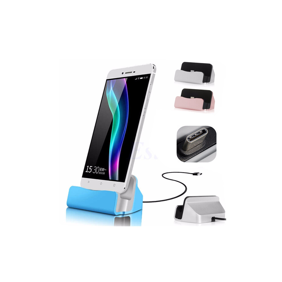 Usb Type C Dock Charger Charging Desktop Station For Huawei Letv Nexus Meizu 7063368053425