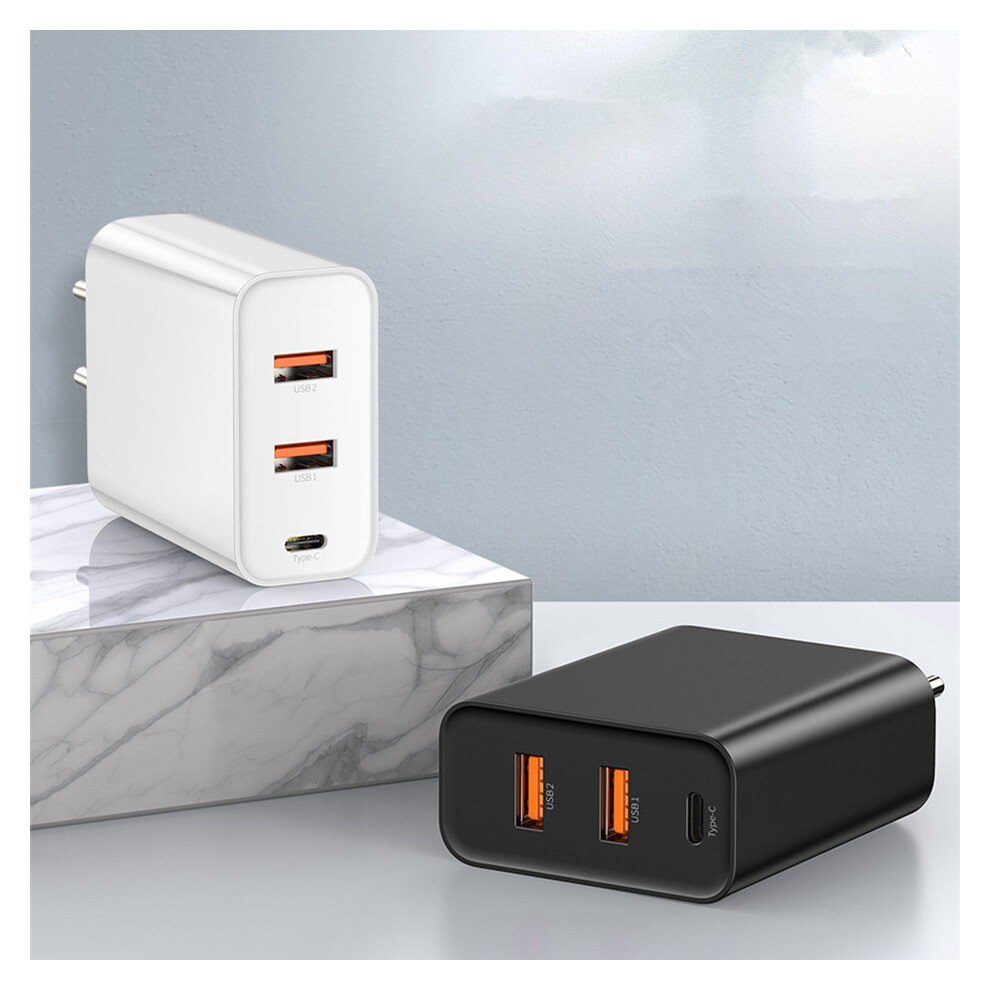 Baseus Speed Dual Qc3.0 Quick Usb Charger U+U 30W Eu Charger For Samsung Huawei 3518362742645