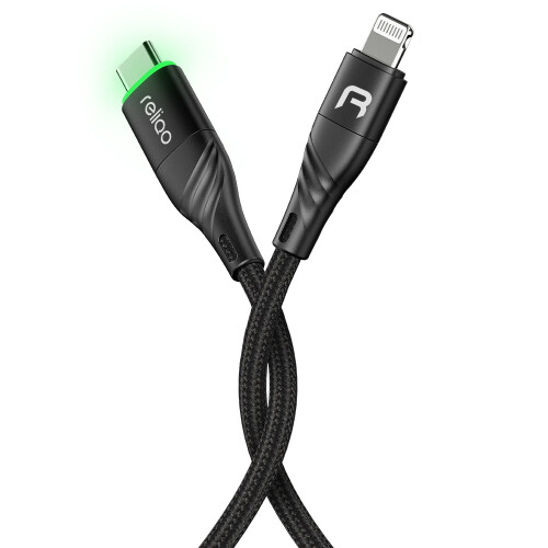 MCDODO RCA 650 MFi Lightning USB Type C Data Cable 18W PD Fast Charging Line for iPhone 8Plus XS 11Pro Mi10 Note 9S 2