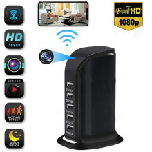 1080P Wireless Monitor Camera Multi usb Wifi Phone Remote viewing Angle 90 with 5 USB Charger