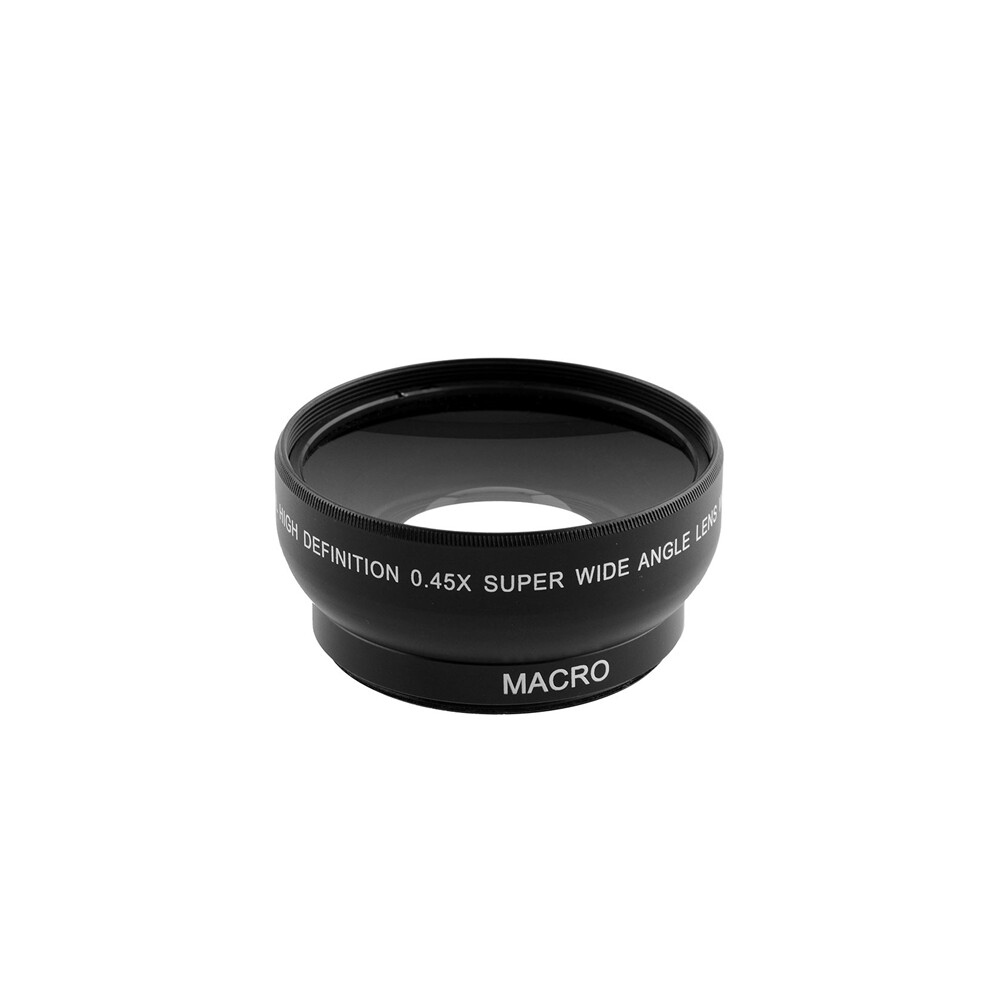 0.45X 52Mm Super Fisheye Wide Angle Fixed Focus Lens For Canon Nikon Pentax Sony Minolta With 18 55M 300028055229