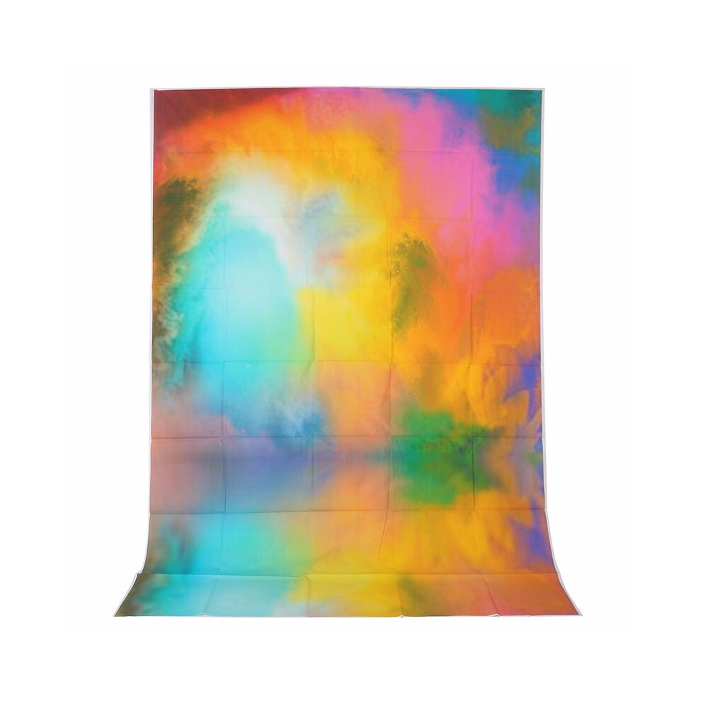 1.5X2.1m 5X7ft Halo Color Colorful Vinyl Studio Photography Backdrop Props Background 649490701235